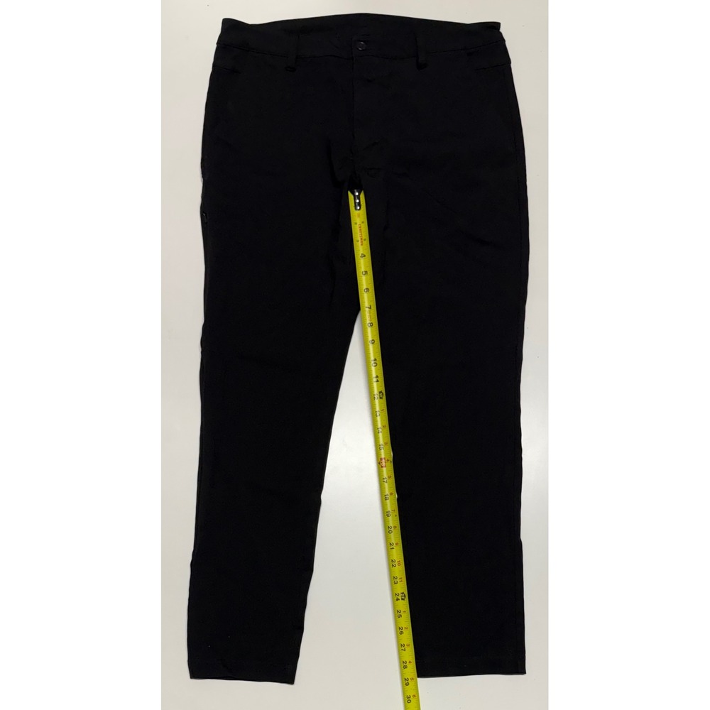 BYLT Premium Basics Mens Everyday Pant Black Size 36 Performance Trousers